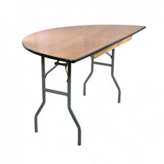 60" Half Round Table