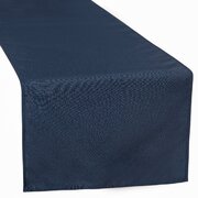 POLYESTER TABLE RUNNER-NAVY BLUE