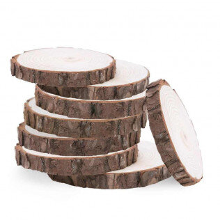 Rustic Wooden Disc