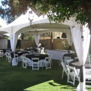 Tent, Tables, & Chairs Packages