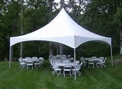 Tent, Tables, & Chairs Packages