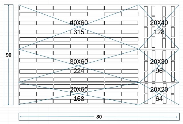 90X80 Frame Tent