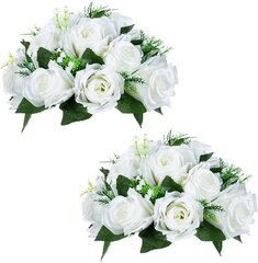 Pure White Flower Ball Arrangement Bouquet