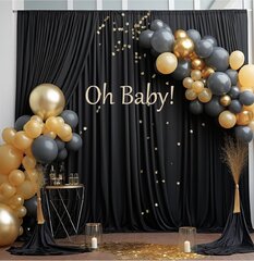 Black Drape (2) 5x10