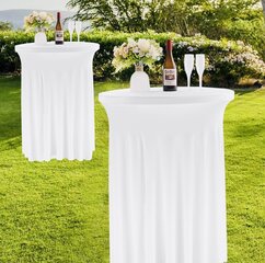 Round Cocktail Table Skirt,Spandex