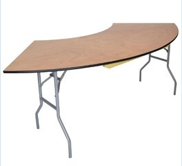 Serpentine Table W / Folding Legs