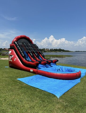 17' Double Lane Pirate Slide 