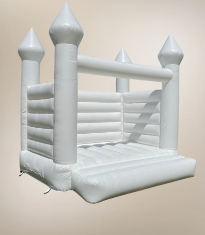 White Bouncy Castle