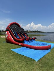 17' Double Lane Pirate Slide 
