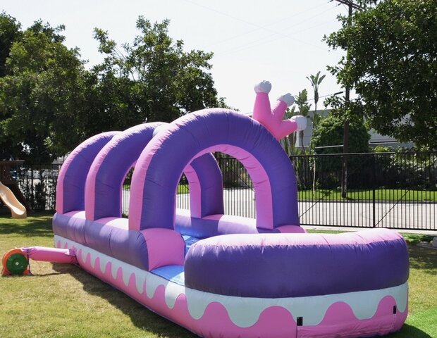 Pink slip n slide 