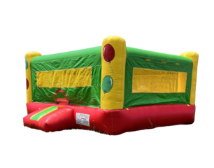Unisex Colored Open Top Bounce House (DRY)