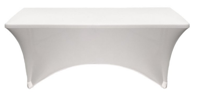 White Spandex Linens