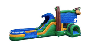 Tropical Island Combo Bouncer