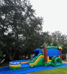 Tropical Island Combo Bouncer
