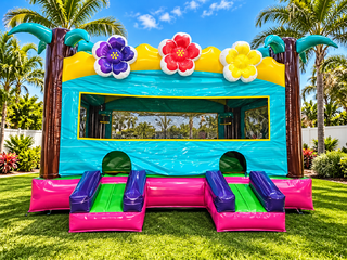 XL Flower bounce house