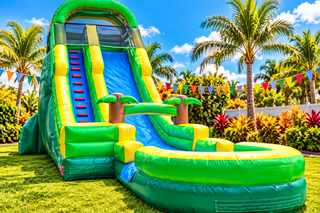 20ft Palm Tree Slide