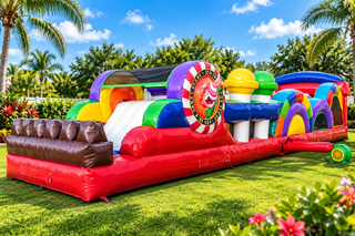 Candyland Toddler Obstacle Course