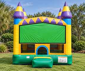 Yellow Mania Bounce House