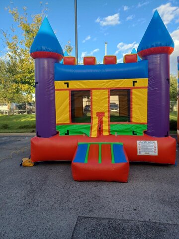 Multi Color Bounce House