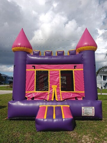 Yellow Line Bounce House