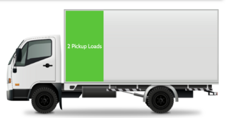 1/4 Truck Load Junk Removal