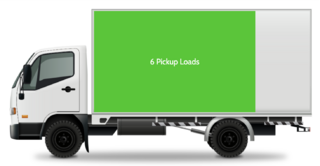 3/4 Truck Load Junk Removal