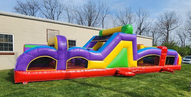 Obstacle Course 40' with Slide