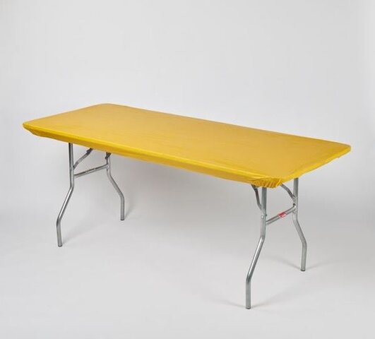 Kwik Cover Gold 6' Table Cover