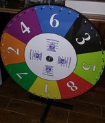 36" Wheel with number board