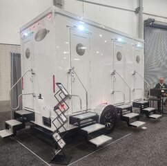 Four Stall Restroom Trailer