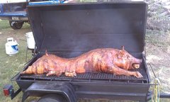 5' Charcoal Pig Roaster