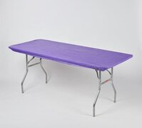 Kwik Cover Purple 8' Table cover