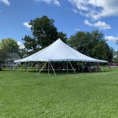 40ft x 40ft Pole Tent 