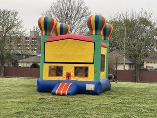 HotAir Balloon Combo With Hoop And Defenders