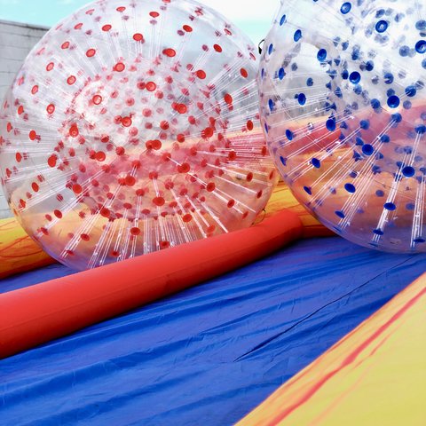 Zorb Balls With Track And Attendant 2Hr Rental