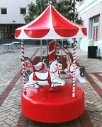 Kiddie Carousel - Red