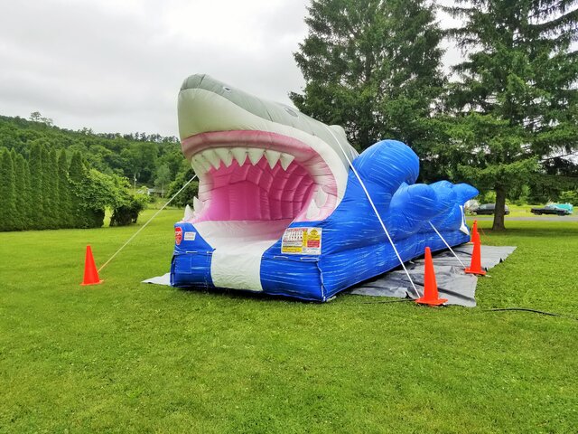 shark slip and slide target