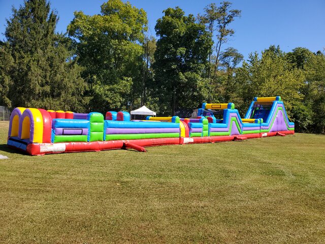 100 Ft Obstacle Course Dry