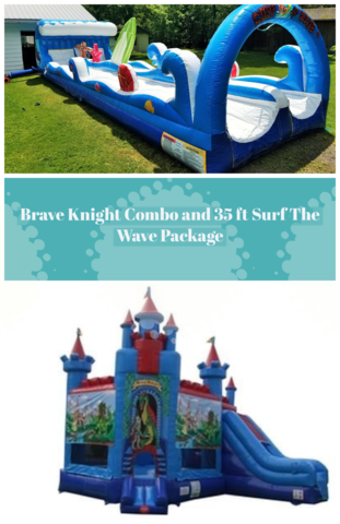 Brave Knight Combo (Dry Only) and Surf the wave 2 Package