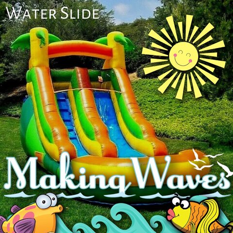 12 ft. Making Waves Jr. Waterslide