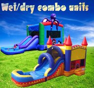 Wet/dry Combo bouncehouse