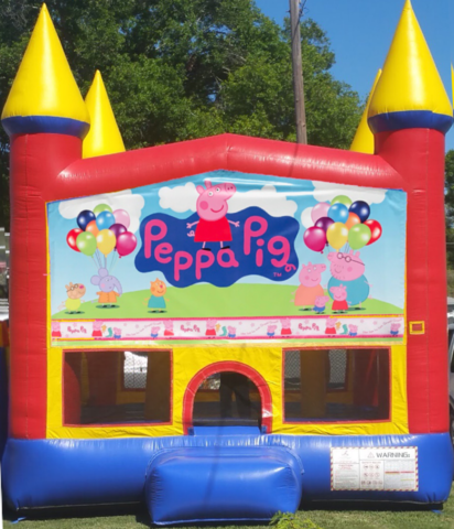 Peppa Pig bouncehouse 