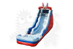 Eagle 20′ Patriot Wet/Dry Slide with removable pool