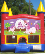 Unicorn bouncer house