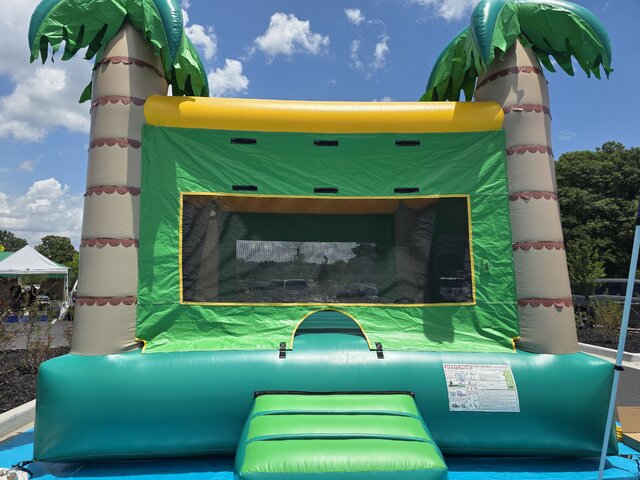 15x15 Palm Tree Bounce House