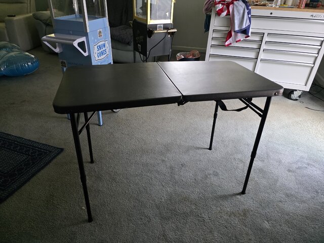 Snack and Display Table