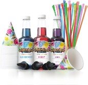 Snow Cone Dye Free Supply Kit 25