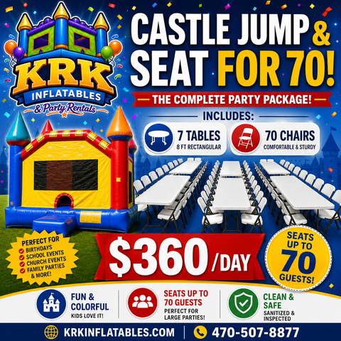 Castle Jump and Seat 70