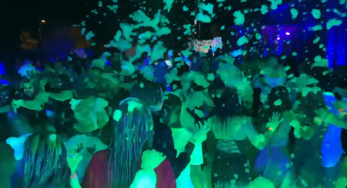 FOAM PARTY, FOAM PARTIES, FOAM DADDY, FOAM, GLOW, GLOW PARTY