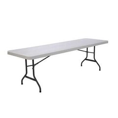 8ft White Table